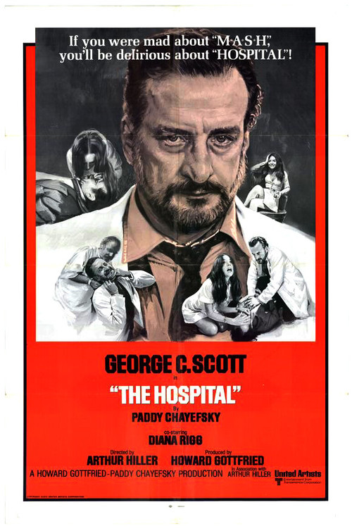 1971 The Hospital movie poster