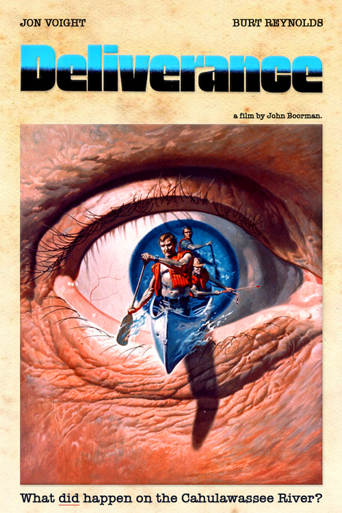 1972 Deliverance movie poster