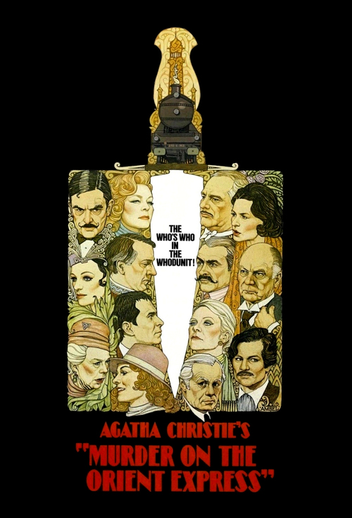 1974 Murder on the Orient Express movie poster