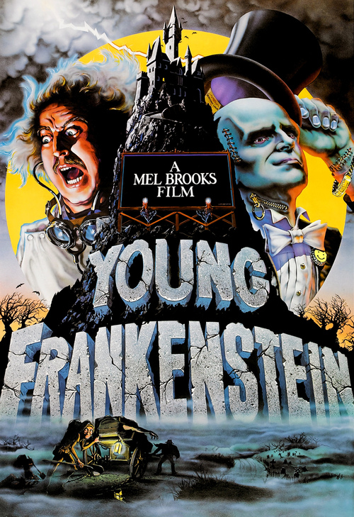 1974 Young Frankenstein movie poster