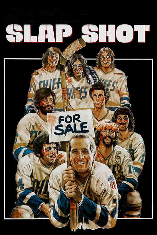 1977 Slap Shot movie poster