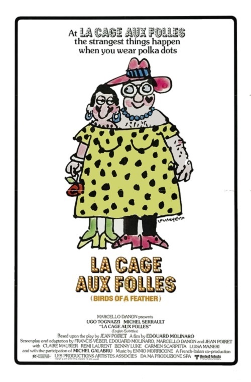1978 La Cage aux Folles movie poster