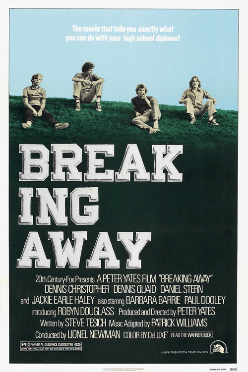 1979 Breaking Away movie poster