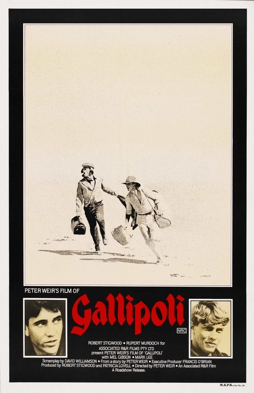 1981 Gallipoli movie poster