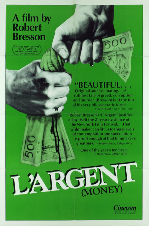 L'Argent Poster