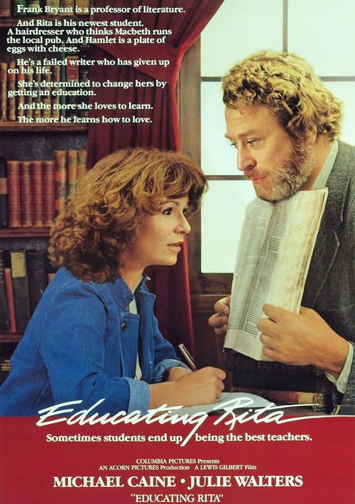 1983 Educating Rita movie poster
