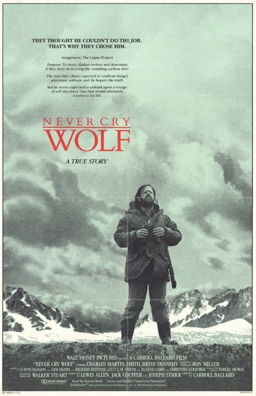 1983 Never Cry Wolf movie poster