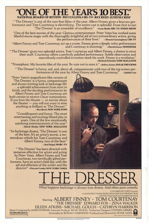 1983 The Dresser movie poster