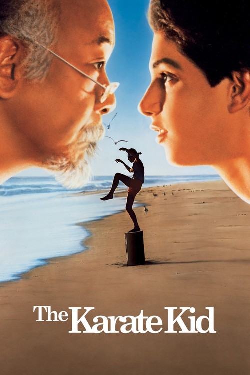 1984 The Karate Kid movie poster