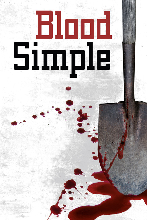 1985 Blood Simple movie poster