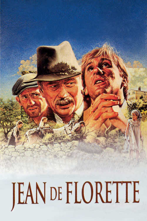 1986 Jean de Florette movie poster
