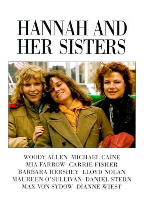 1986 Hannah and Her Sisters movie poster