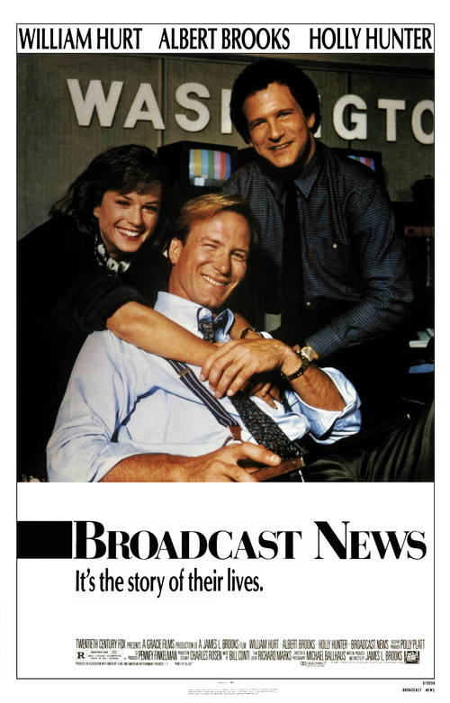1987 Broadcast News movie poster