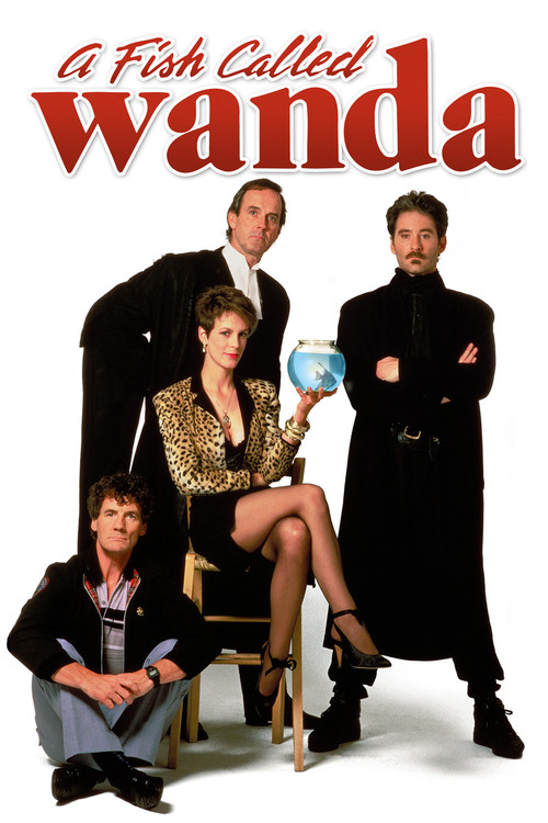 1988 A Fish Called Wanda movie poster