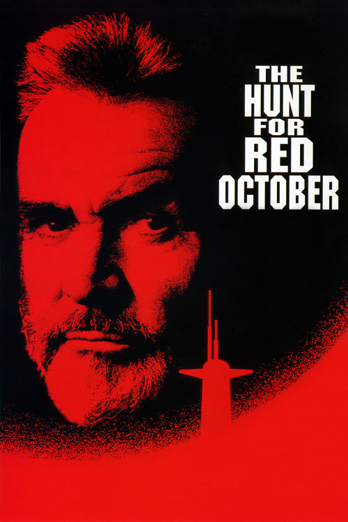 1990 The Hunt for Red October movie poster