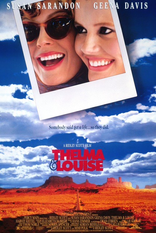 1991 Thelma and Louise movie poster