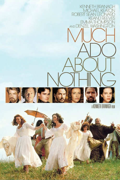 1993 Much Ado About Nothing movie poster