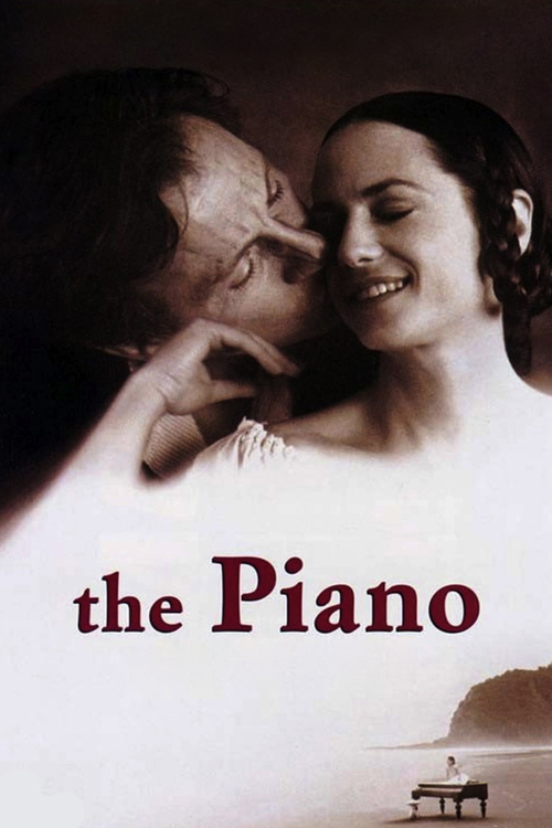 1993 The Piano movie poster