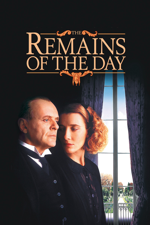 1993 The Remains of the Day movie poster