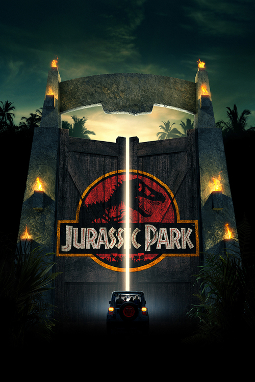 1993 Jurassic Park movie poster