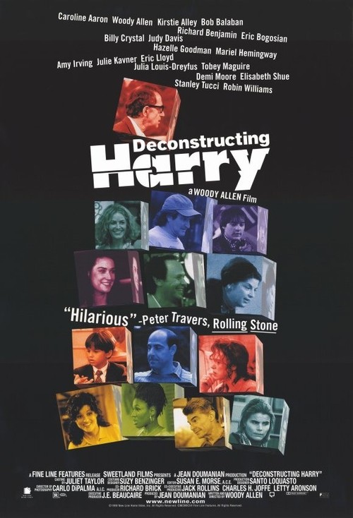 1997 Deconstructing Harry movie poster