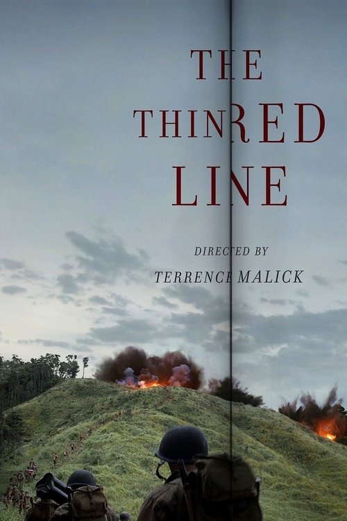 1998 The Thin Red Line movie poster