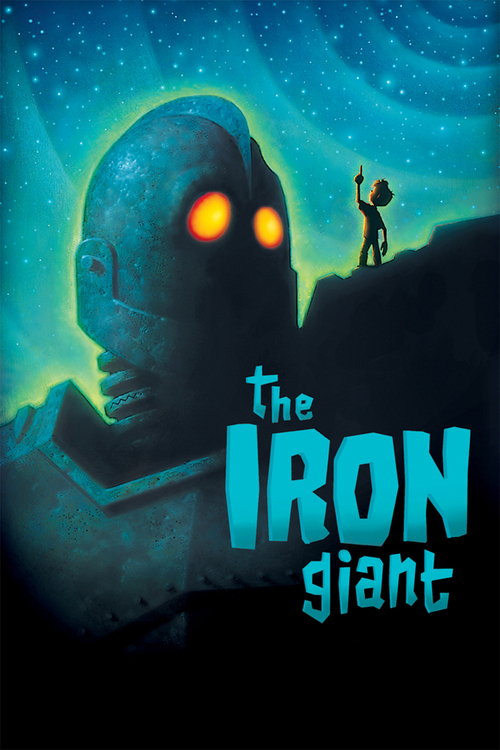 1999 The Iron Giant movie poster