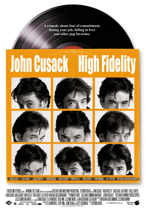 2000 High Fidelity movie poster