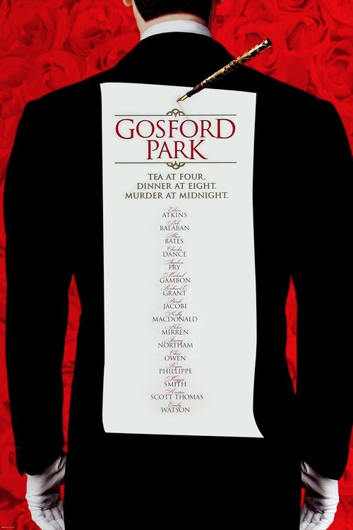 2001 Gosford Park movie poster