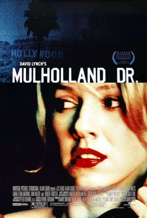 2001 Mulholland Drive movie poster