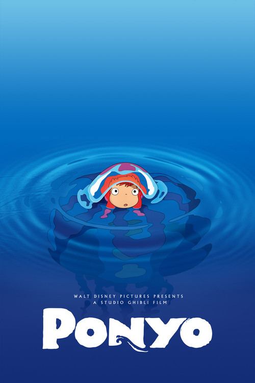 2008 Ponyo movie poster