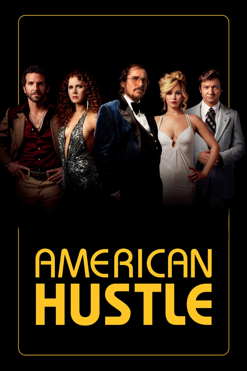 2013 American Hustle movie poster