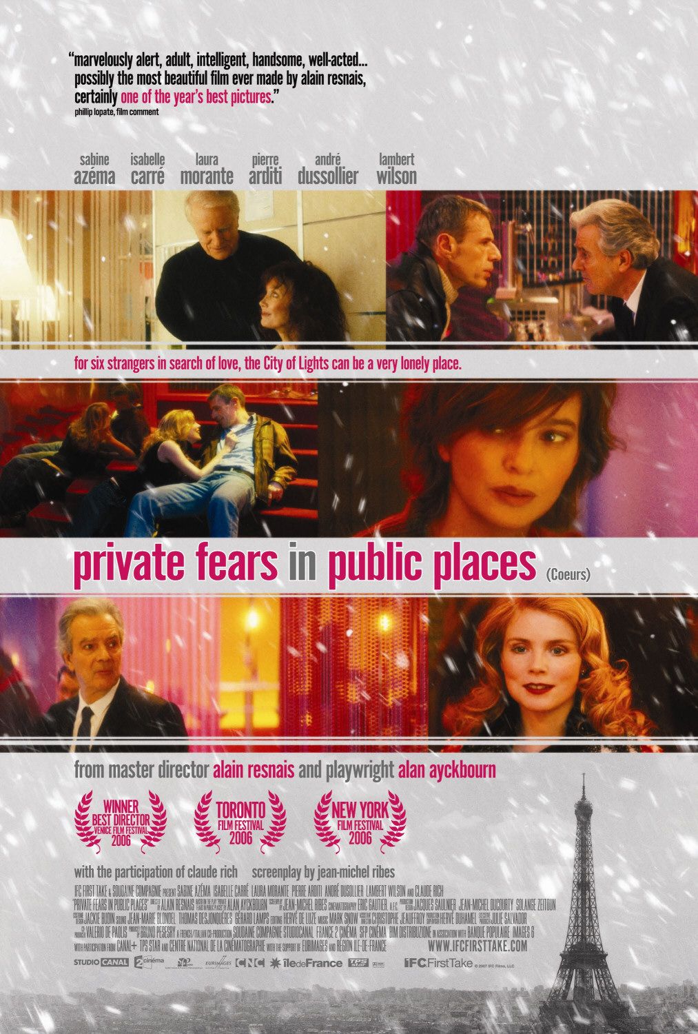 Private Fears in Public Places Poster