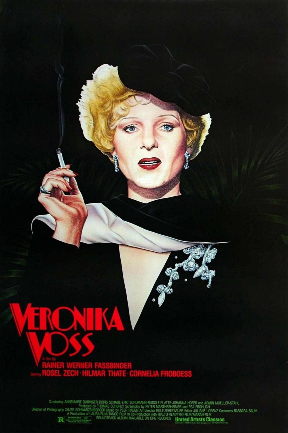 1982 Veronika Voss movie poster