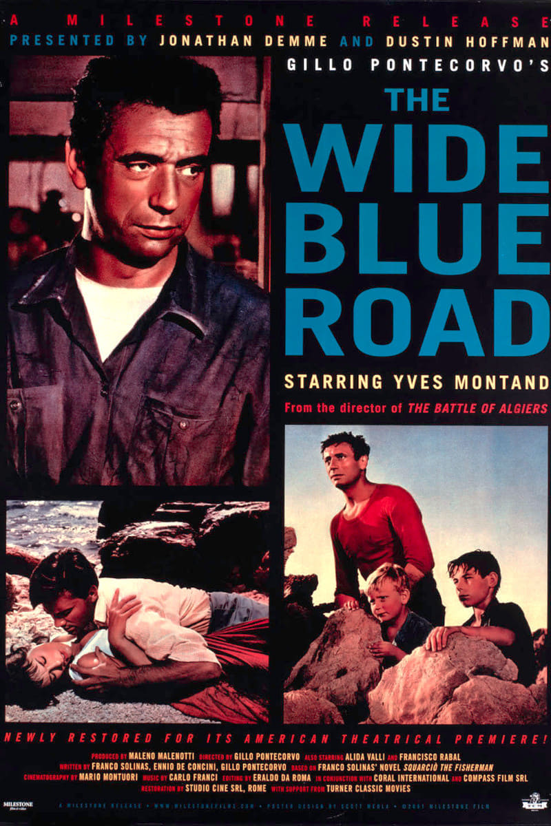 1957 The Wide Blue Road movie poster