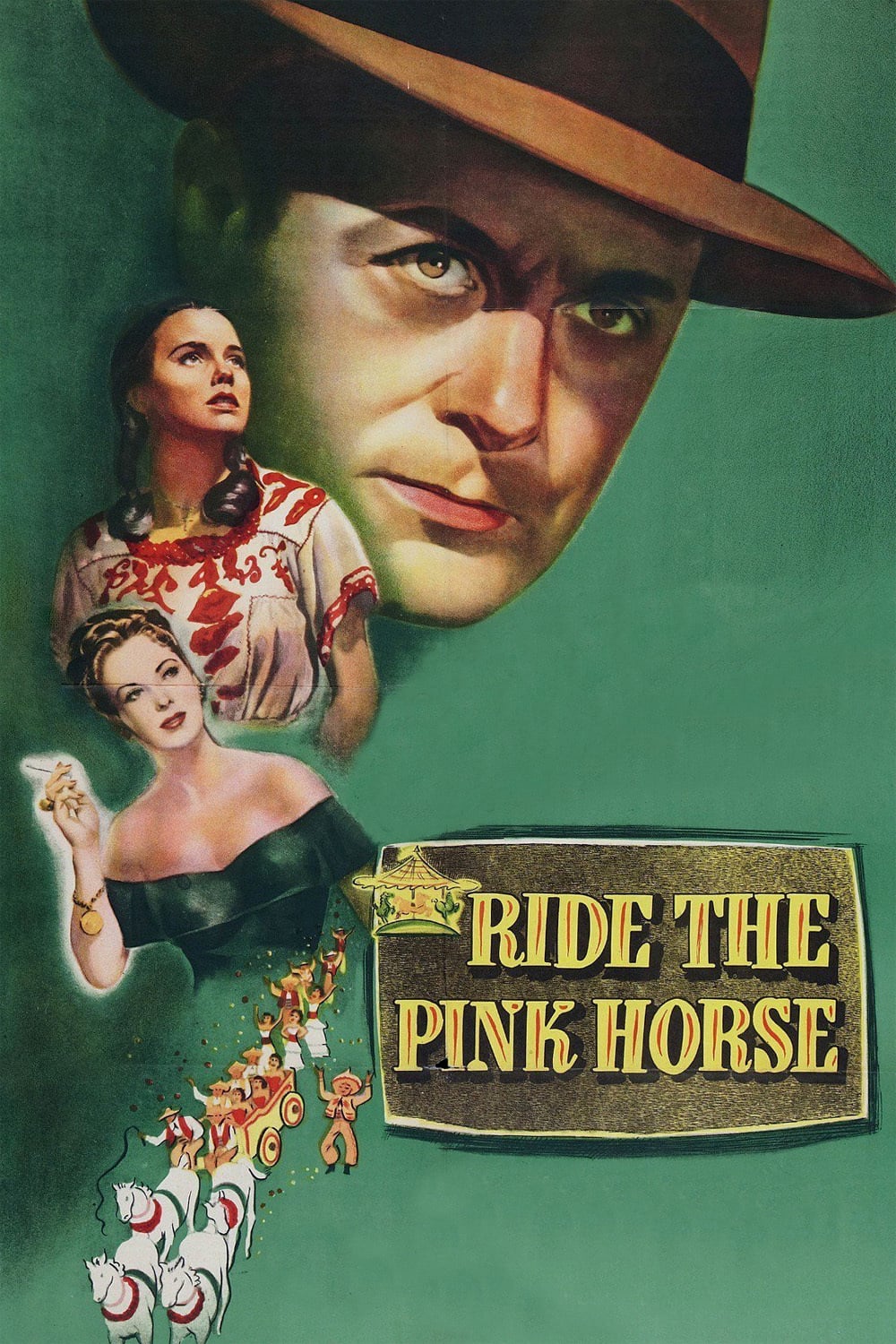 Ride the Pink Horse Poster